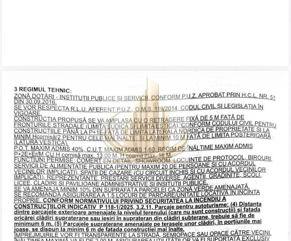 Teren investițional Chișoda | 974 mp | 2 fronturi | PUZ servicii - foto 7