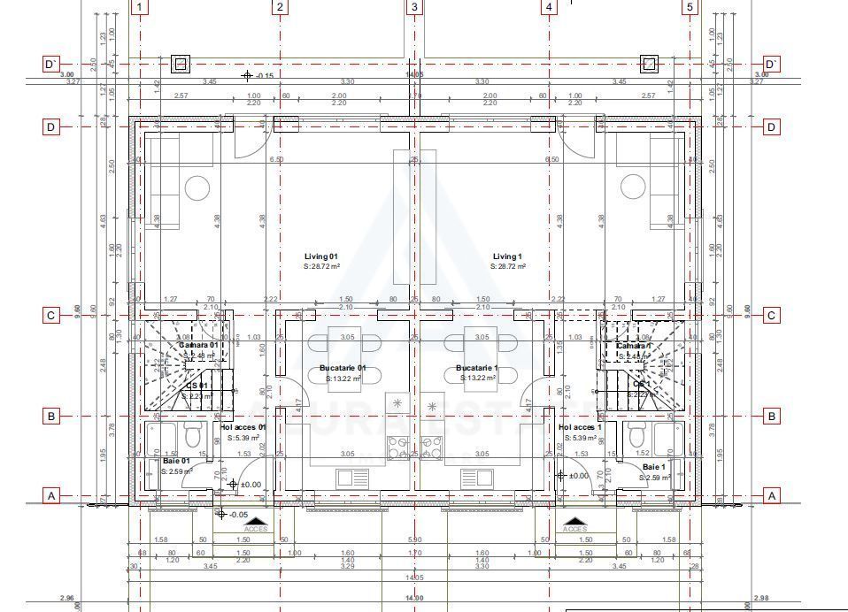 Casa tip duplex 120 mp utili 4 camere 3 bai teren 250 mp in Sura Mica - foto 4