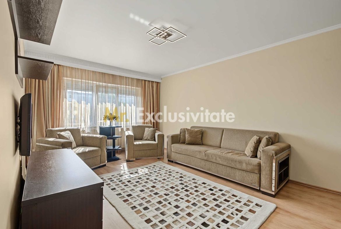 Central-Eremia, ap. 3 camere, 2 băi + boxă,proaspăt zugrăvit, et.2 - foto 5