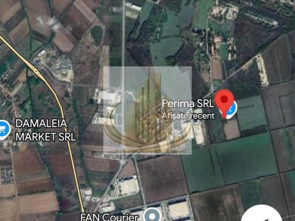 Teren 5.752 mp lângă Aeroport – ideal hală, logistică, depozit - Imagine principala