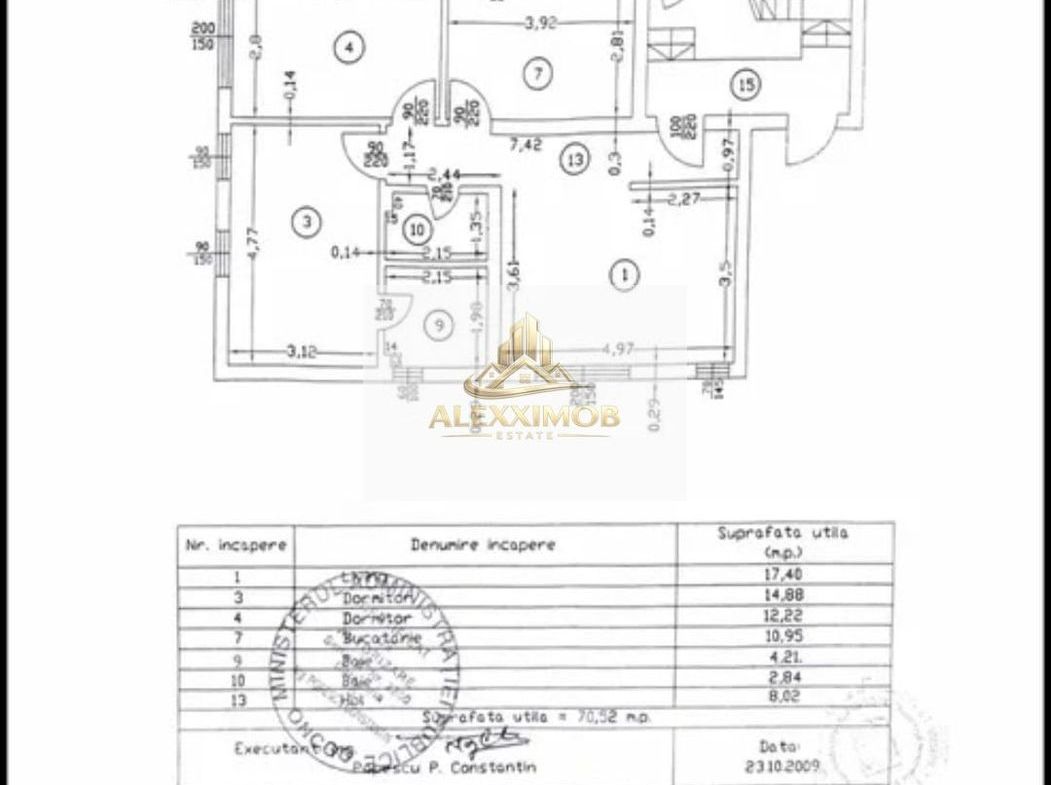 Apartament de Vanzare - 3 Camere - 71 mp - Grand Arena - foto 8