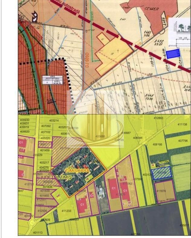 Teren 5.752 mp lângă Aeroport – ideal hală, logistică, depozit - foto 3