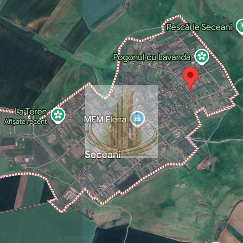 Teren intravilan 4.393 mp Seceani, lângă autostradă A1. - Imagine principala
