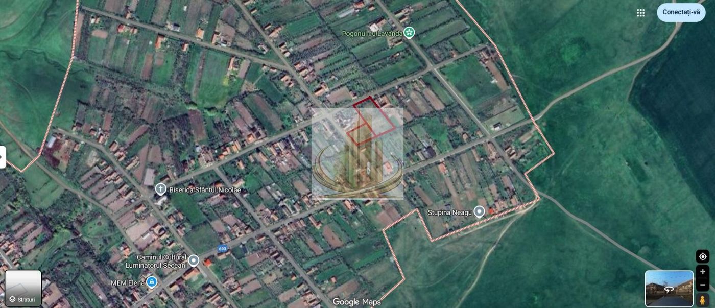 Teren intravilan 4.393 mp Seceani, lângă autostradă A1. - foto 2 Teren intravilan 4.393 mp Seceani, lângă autostradă A1. - foto 2
