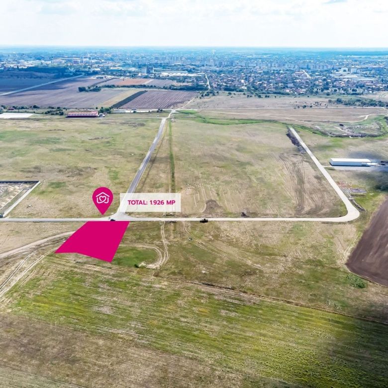 OPORTUNITATE INVESTIȚIE | TEREN INDUSTRIAL 1.926 MP | ARAD - Imagine principala