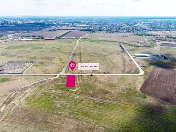 Oportunitate – Teren industrial 1.663 mp lângă Centura Vest Arad - Imagine principala