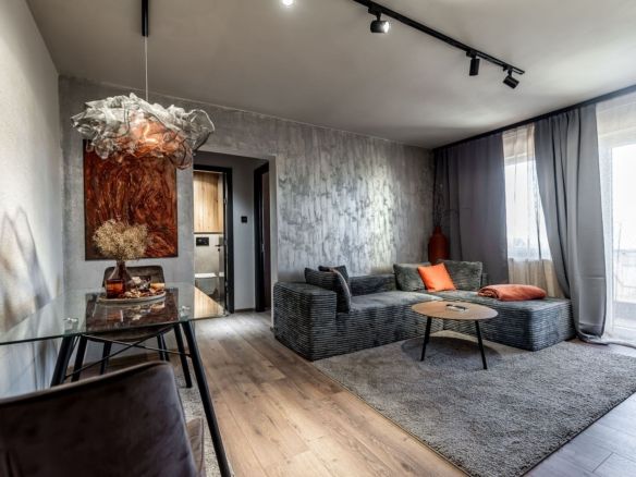 Apartament 3 camere finisat & mobilat premium, lângă faleza Mureșului - Imagine principala