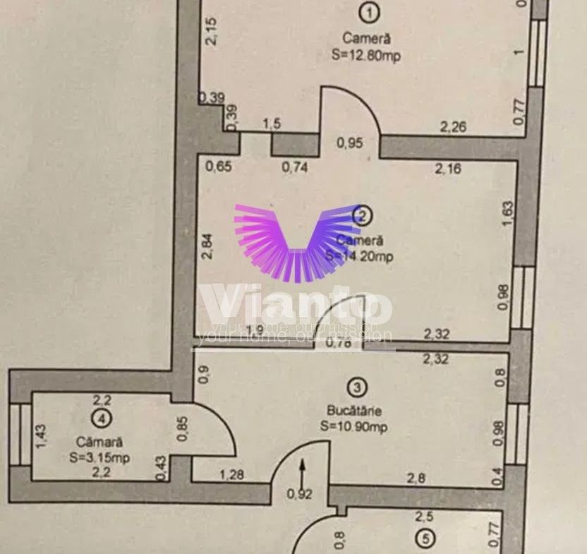 Apartament de vânzare in centrul Sibiului - foto 3