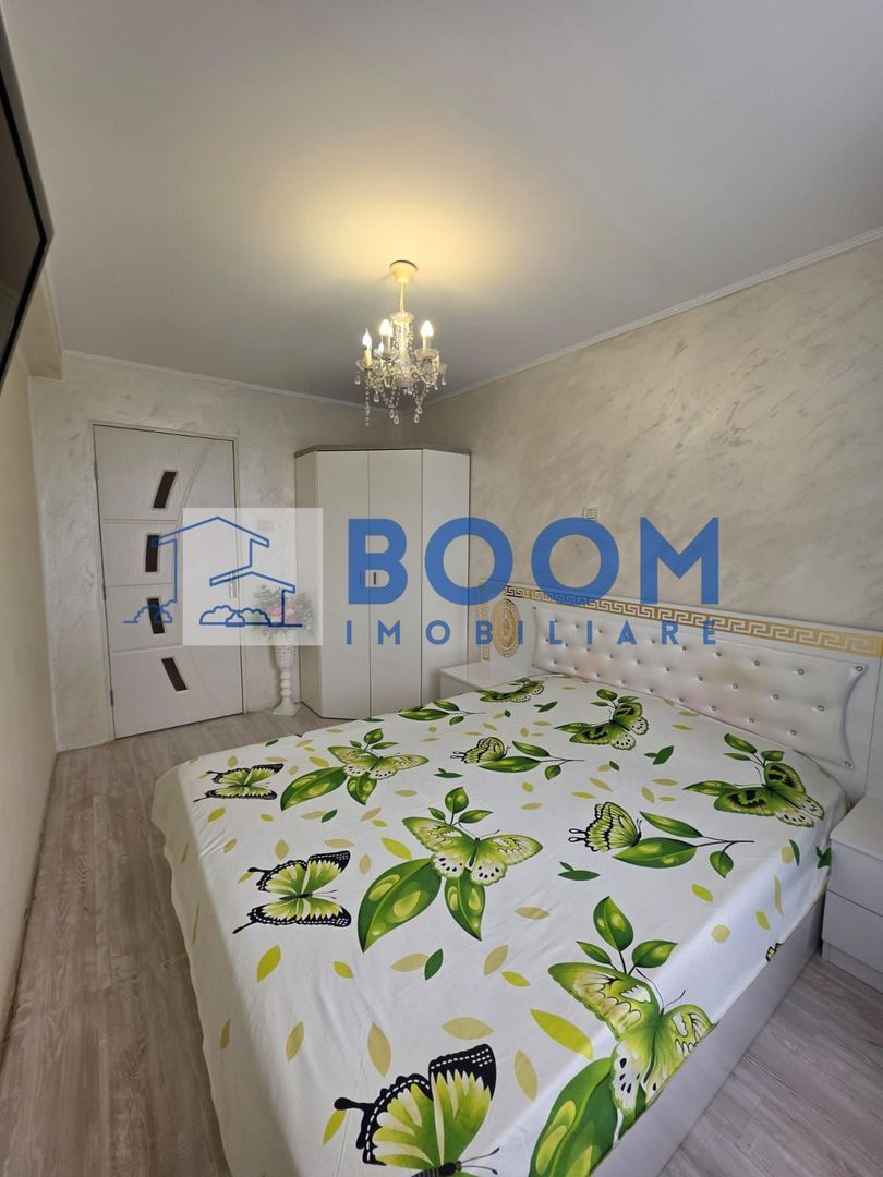 Apartament 3 camere Tic Tac | Centrala proprie | Complet mobilat - foto 3