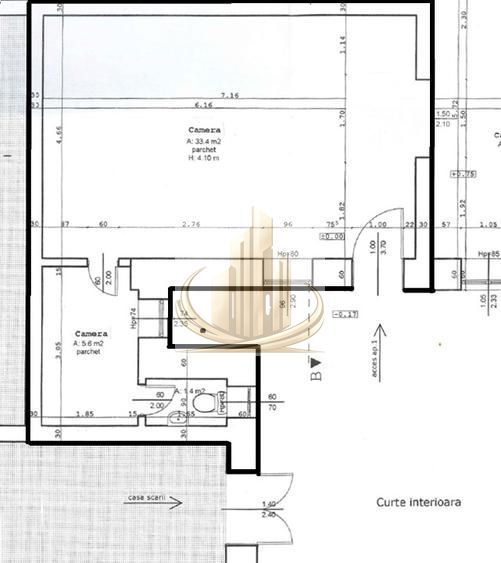 Apartament 1 camera Piata Unirii - foto 2