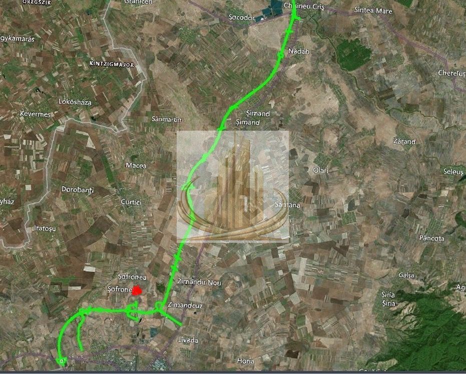 Teren strategic pentru investiție – 5014 mp, Sofronea, Arad. - foto 8