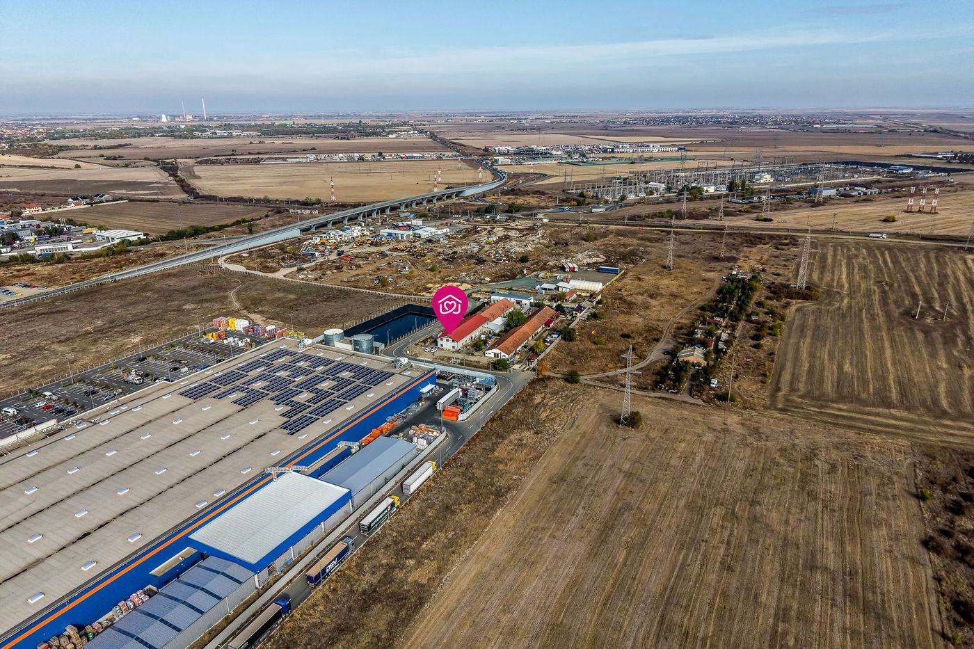 Hală industrială lângă DEDEMAN, teren 1337 mp si construcție de 814 mp - Imagine principala