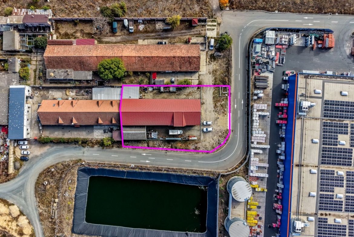 Hală industrială lângă DEDEMAN, teren 1337 mp si construcție de 814 mp - foto 2