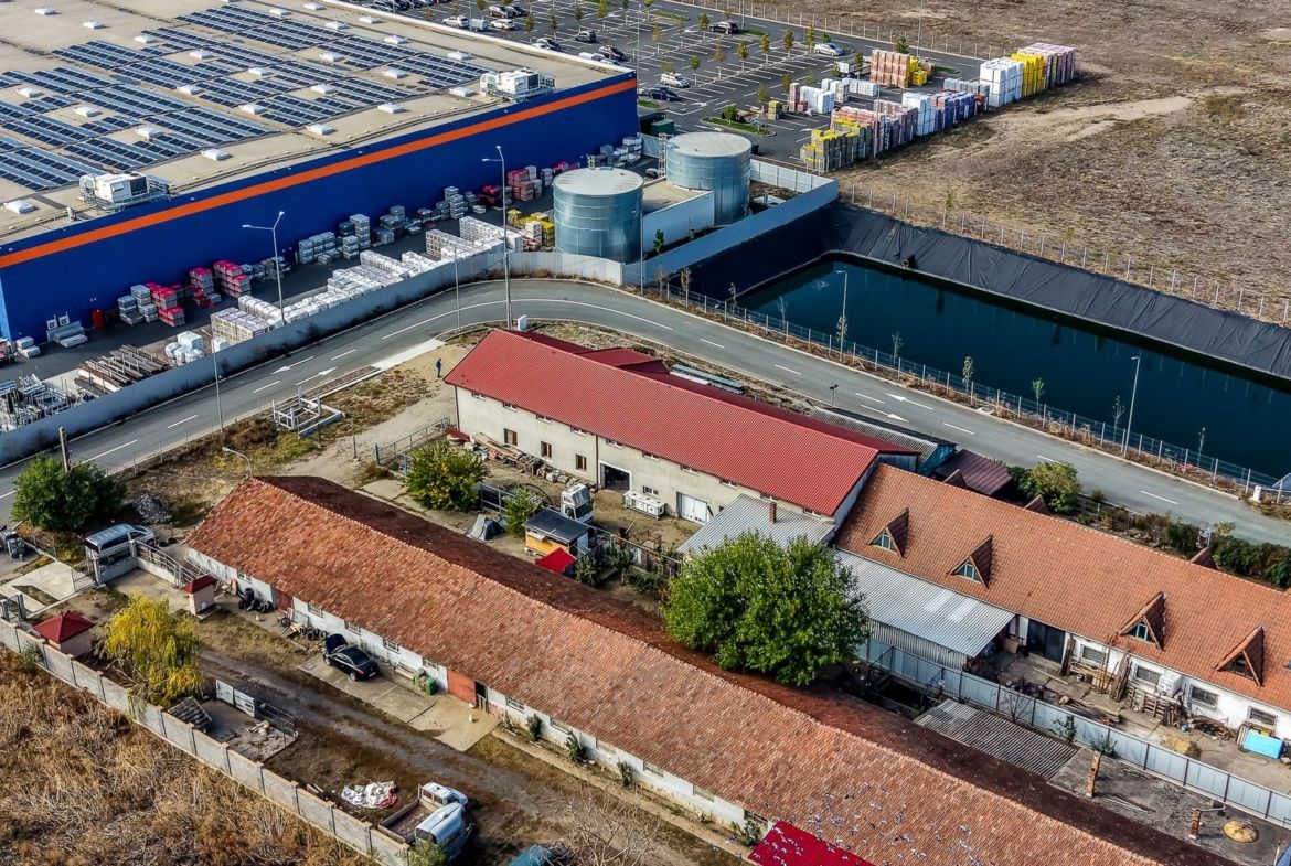 Hală industrială lângă DEDEMAN, teren 1337 mp si construcție de 814 mp - foto 4