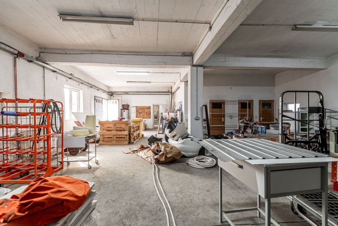 Hală industrială lângă DEDEMAN, teren 1337 mp si construcție de 814 mp - foto 7