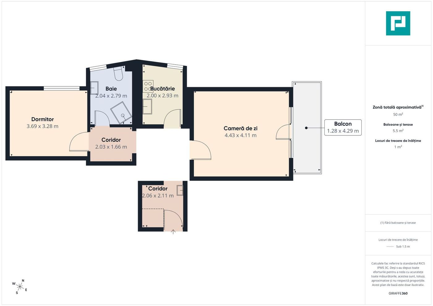 Apartament 2 camere în Giroc - foto 5 Apartament 2 camere în Giroc - foto 5