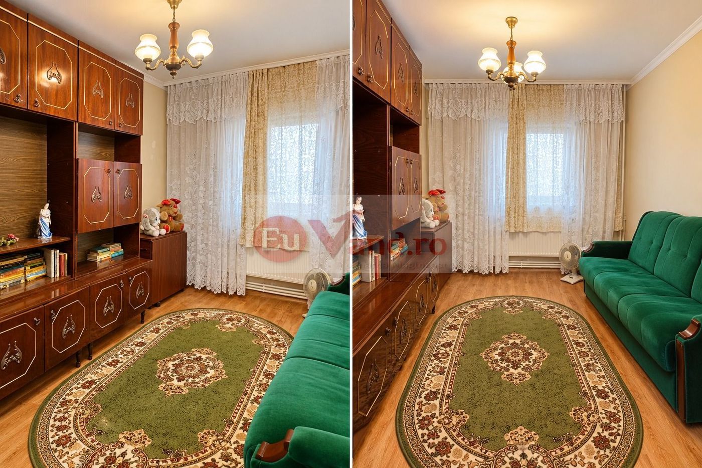 De vanzare apartament cu 2 camere, decomandat – Micro 19, parter, 46.500 E - foto 5