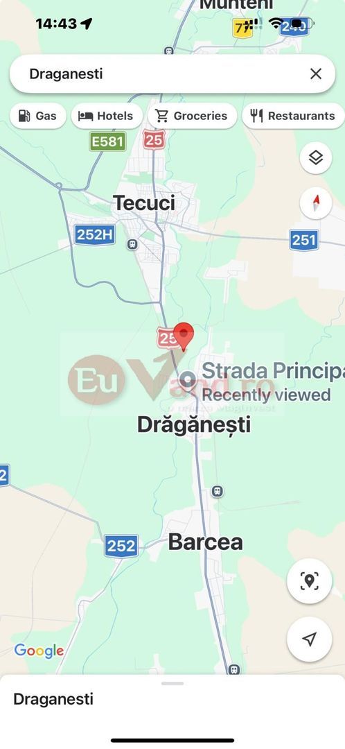 De vanzare teren extravilan Tecuci, la intrarea in oras dinspre Draganesti - foto 3