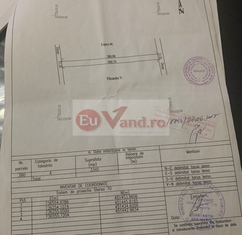 De vanzare teren intravilan cartier Maloo, Vanatori, 25E/mp - foto 3
