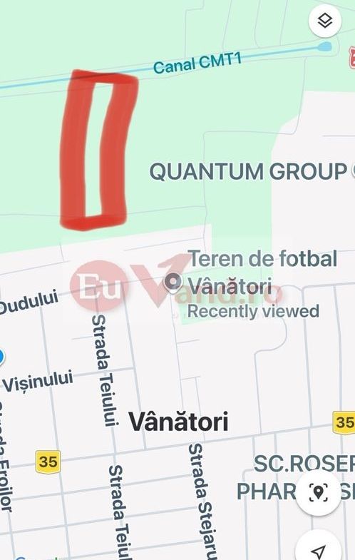 De vanzare teren intravilan cartier Maloo, Vanatori, 25E/mp - foto 4