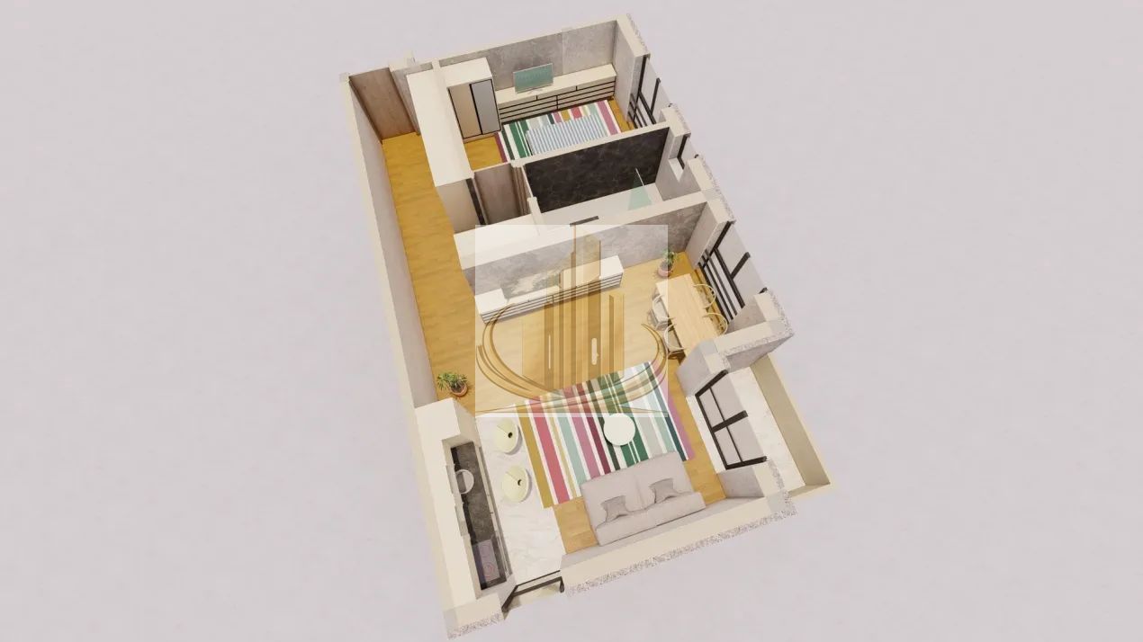 Apartament 2 camere Sânandrei, 55 mp, balcon, parcare inclusă - foto 6