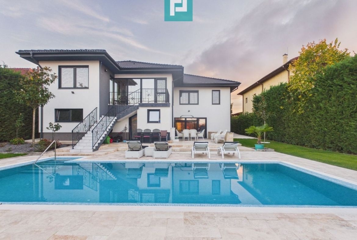 Casă de lux Oncea, piscină, 400 mp - foto 2