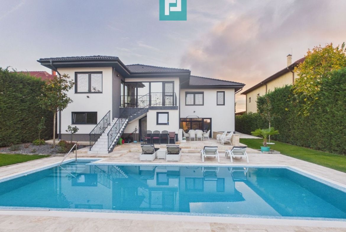Casă de lux Oncea, piscină, 400 mp - foto 5