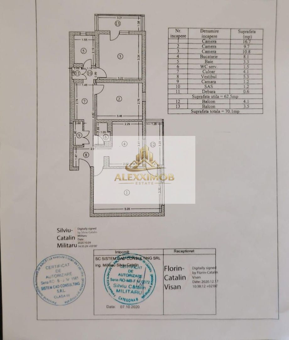 Apartament de Vanzare - 3 Camere -72 mp - Popesti Leordeni - foto 2
