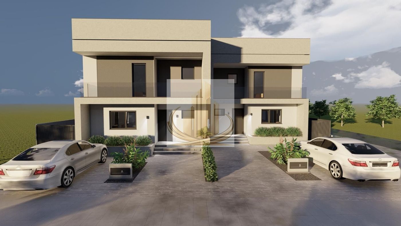 Duplex Săcălaz, 100 mp utili, 325 mp teren, 4 camere, P+1 - Imagine principala