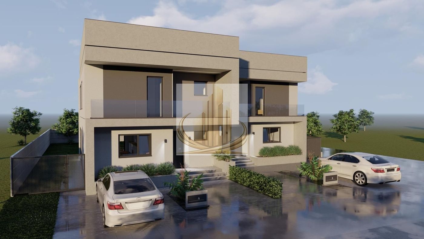 Duplex Săcălaz, 100 mp utili, 325 mp teren, 4 camere, P+1 - foto 2