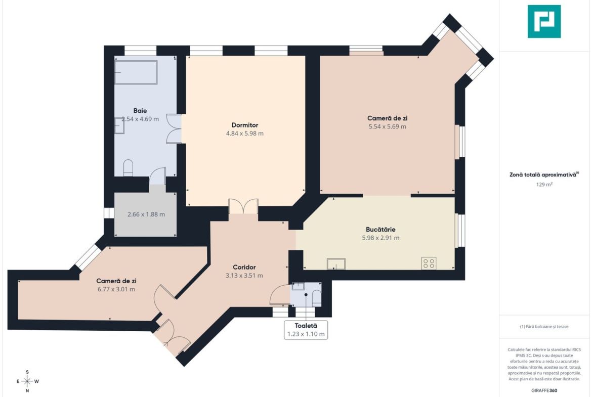 Apartament deosebit în clădire istorică central - foto 7