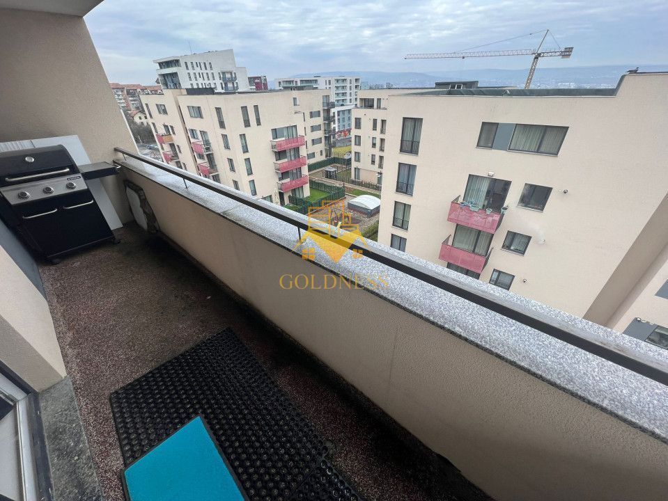 2 camere open space, modern mobilat, parcare subterana,AC,Pet Friendly - foto 7