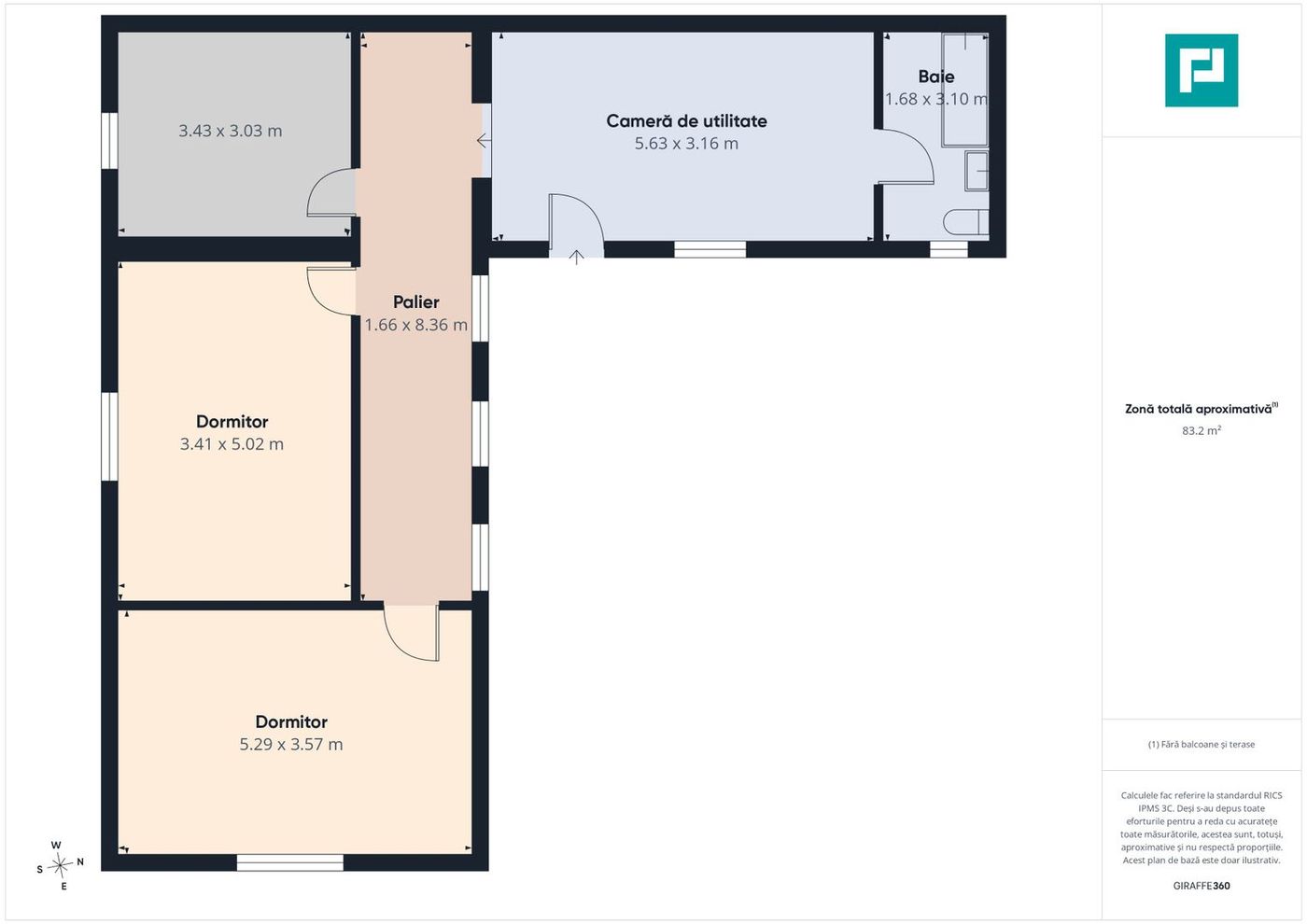 Duplex 3 camere pe colț în Dumbrăvița - foto 6