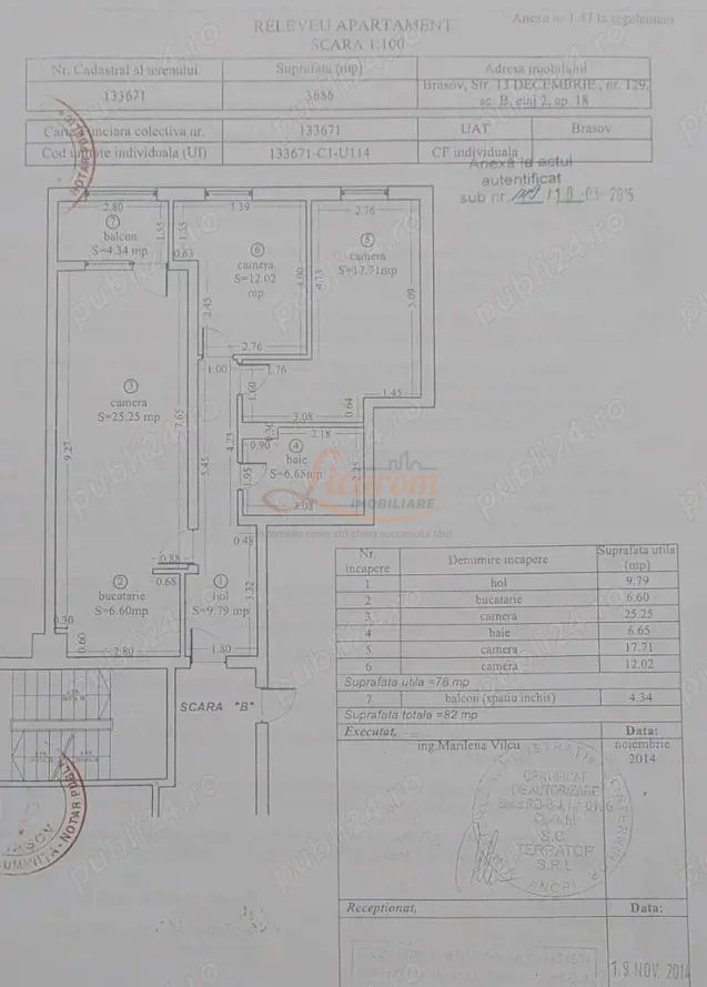 Apartament 3 camere ISARAN etaj intermediar, loc de parcare. - foto 5 Apartament 3 camere ISARAN etaj intermediar, loc de parcare. - foto 5