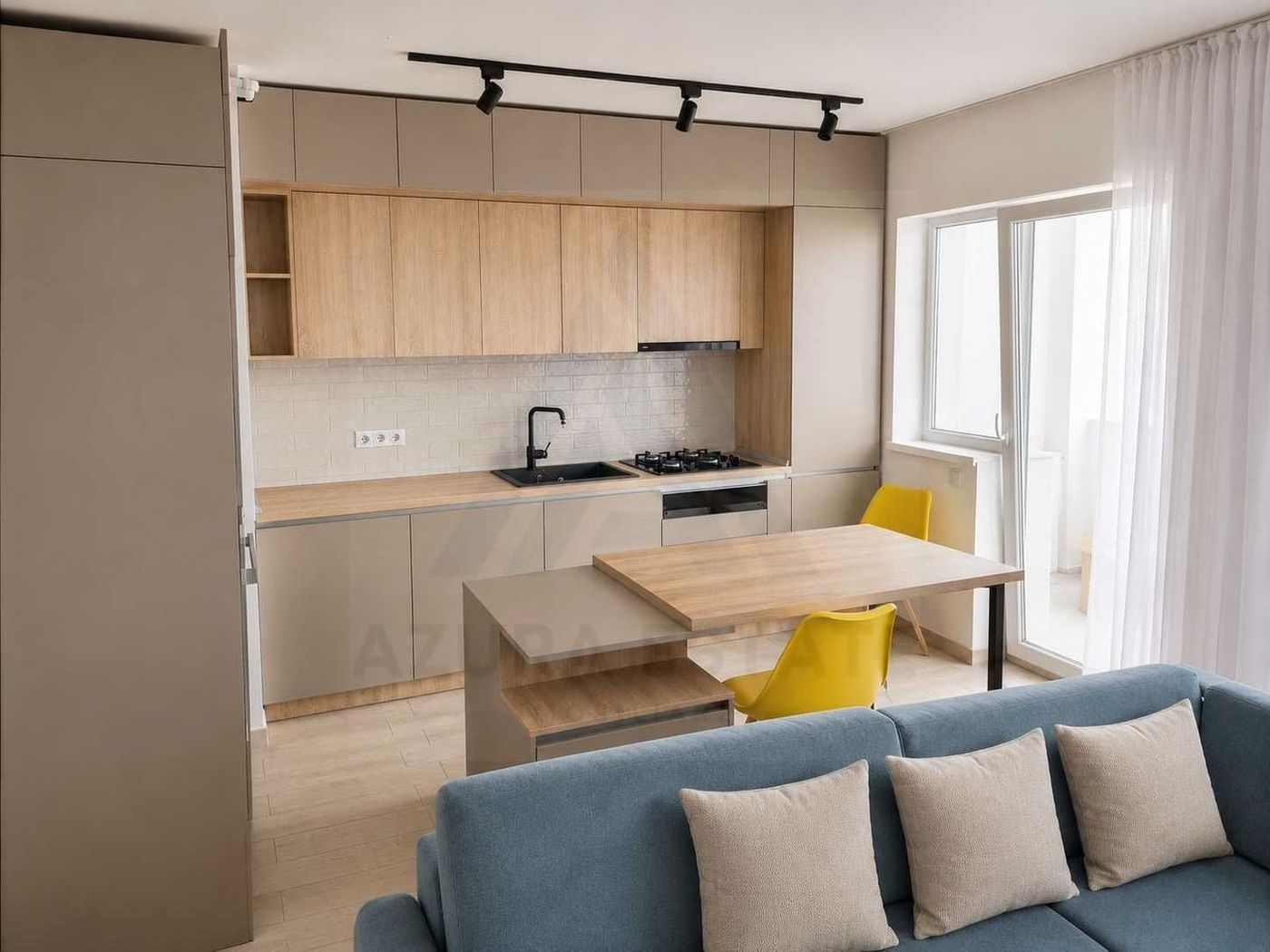 Apartament 3 camere parter 71 mp terasa parcare Cartier Kogalniceanu - foto 4