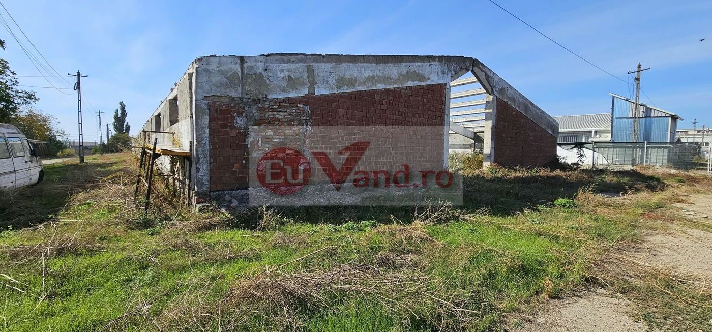 HALA INDUSTRIALA DE VANZARE, VANATORI, DN26, TEREN 3.500 MP – PRET 249.000E - foto 8