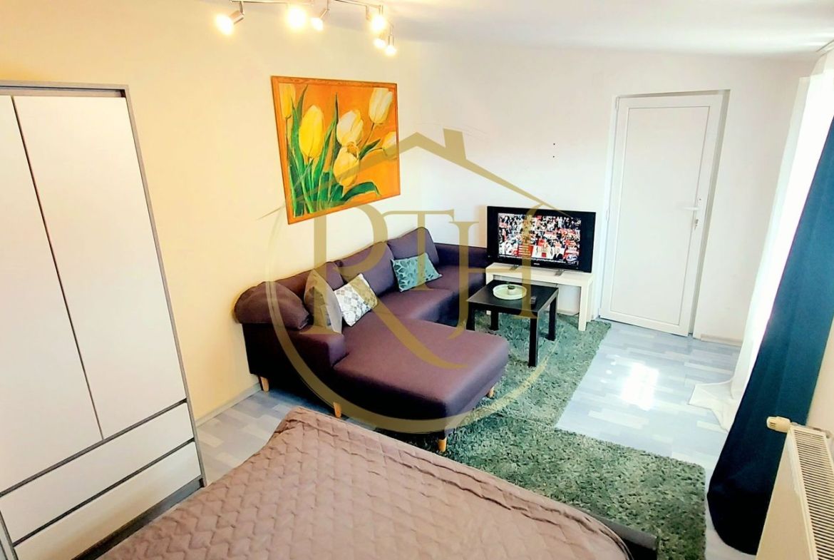 Apartament 1 cameră de închiriat, etaj 1, zona Modern, terasă proprie - foto 3