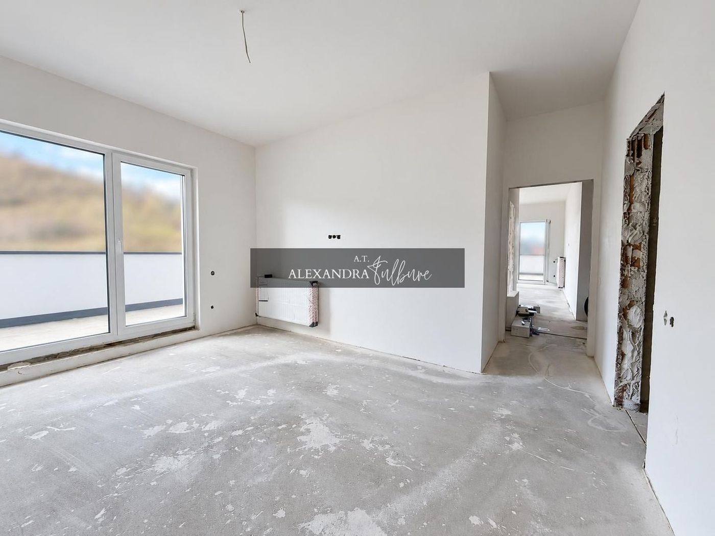 Apartament 3 camere, 2 bai, 63 mp+ terasa 60 mp, garaj. - foto 2