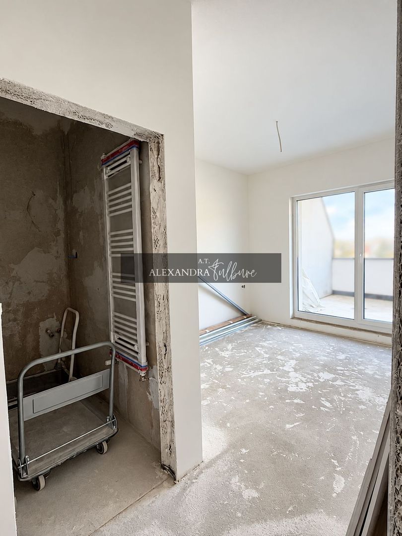 Apartament 3 camere, 2 bai, 67 mp+ terasa 84 mp, garaj - foto 4