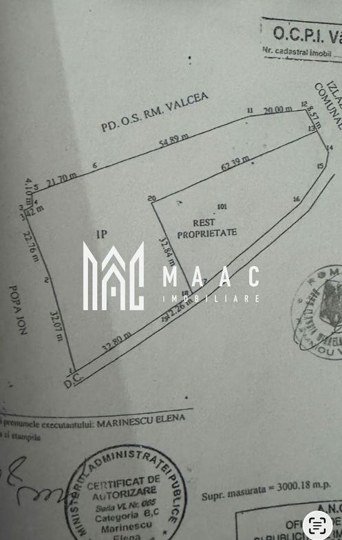 Teren intravilan de vânzare | Budești | 3.000 mp - foto 3