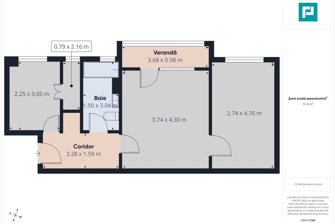 Apartament 2 camere – Rogerius - foto 8