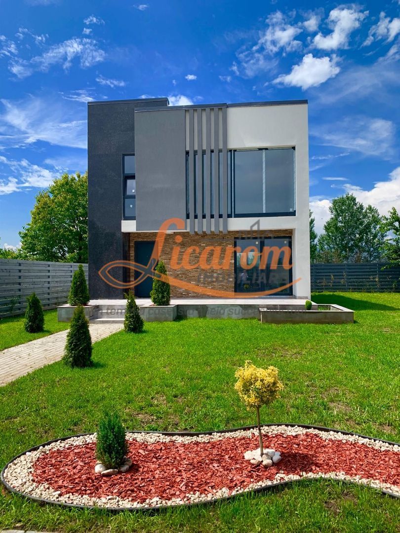 Vila LUX Parter+Etaj(stil mediteranean) in Stupini zona Plugarilor - Imagine principala