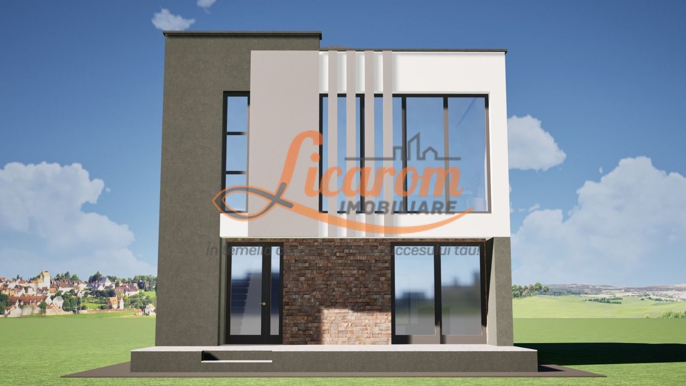Vila LUX Parter+Etaj(stil mediteranean) in Stupini zona Plugarilor - foto 2