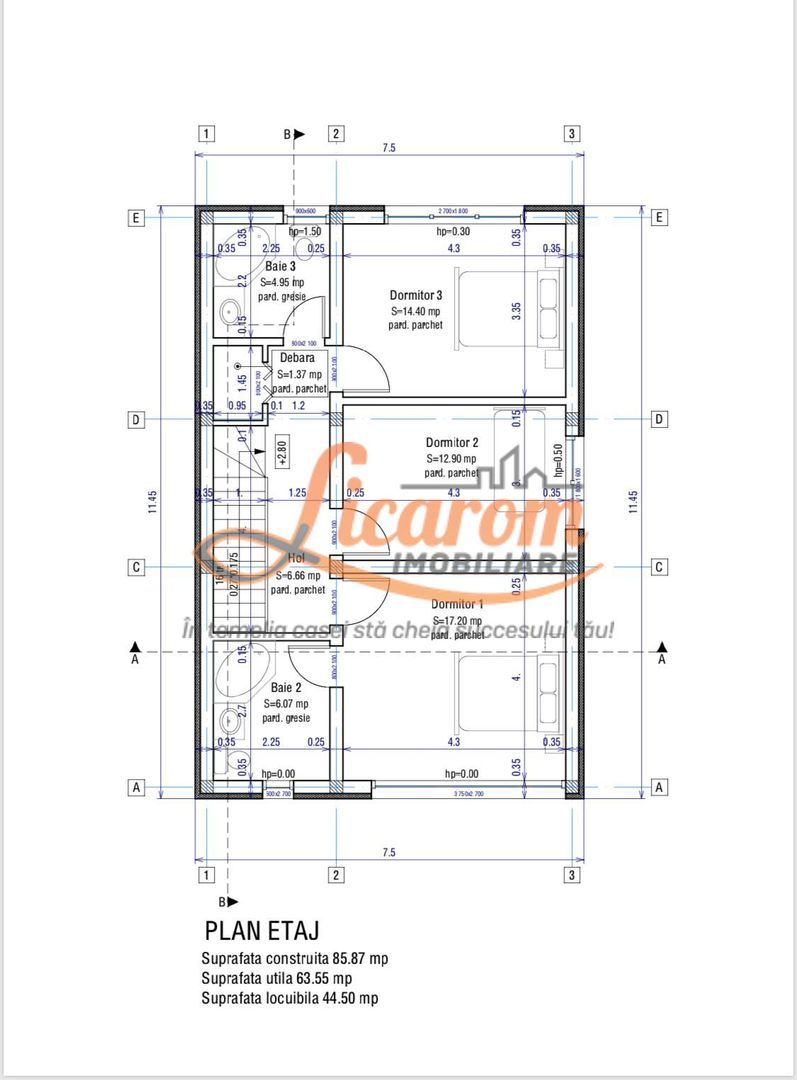 Vila LUX Parter+Etaj(stil mediteranean) in Stupini zona Plugarilor - foto 5